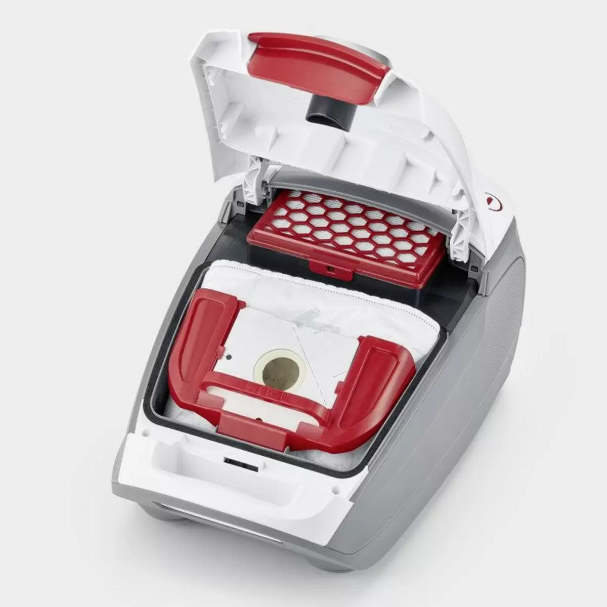 Staubsauger mit Beutel Severin BC7047 rot,weiss