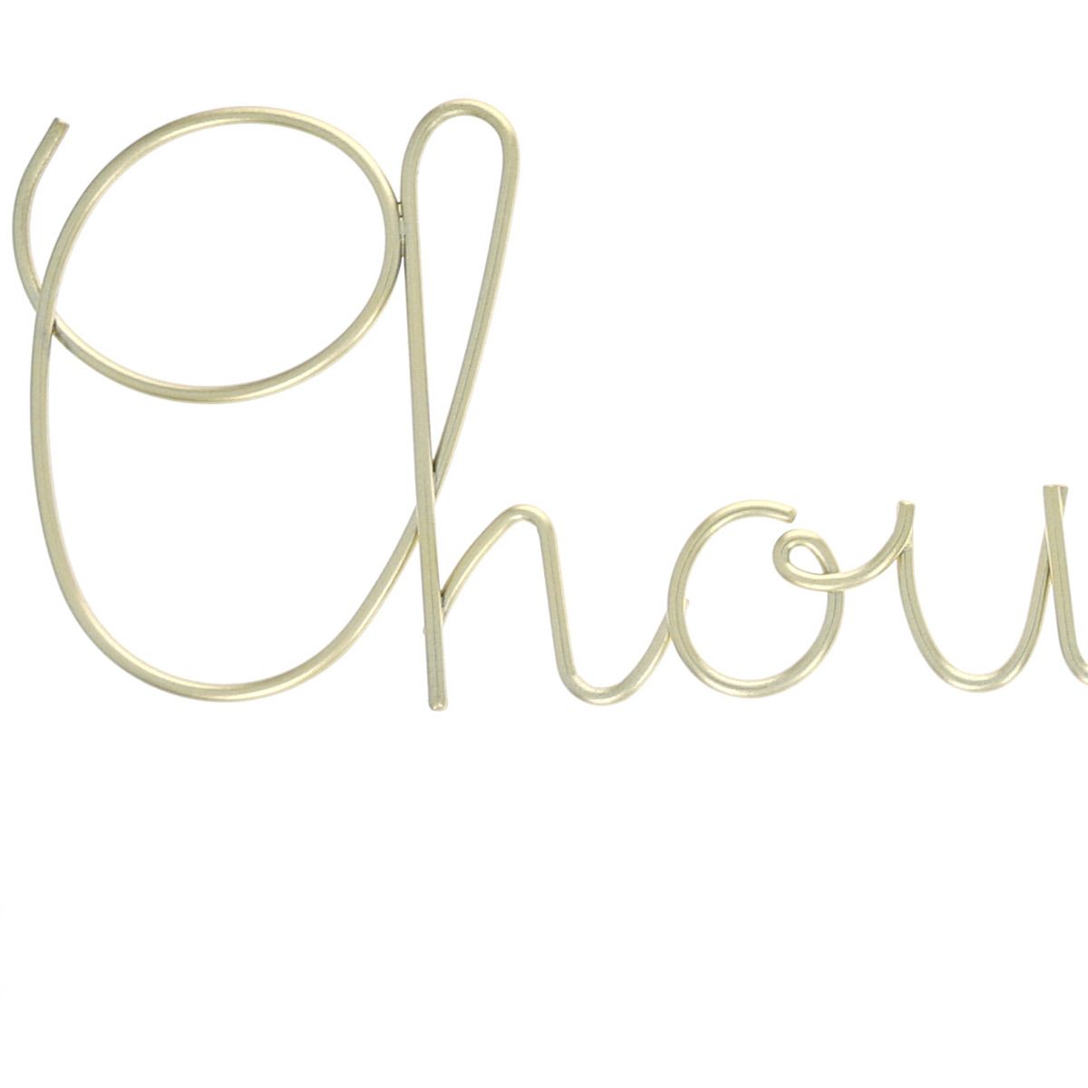 Mot métal Chouchou Atelier jasmin