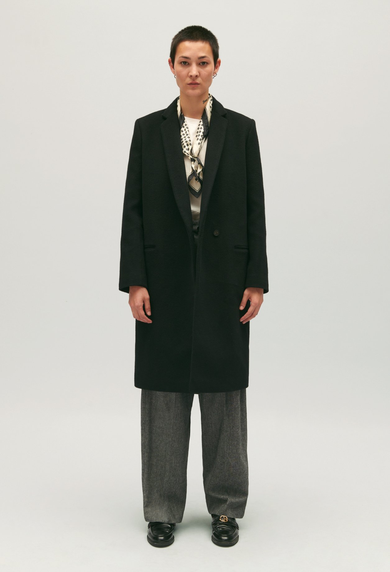 Manteau en laine