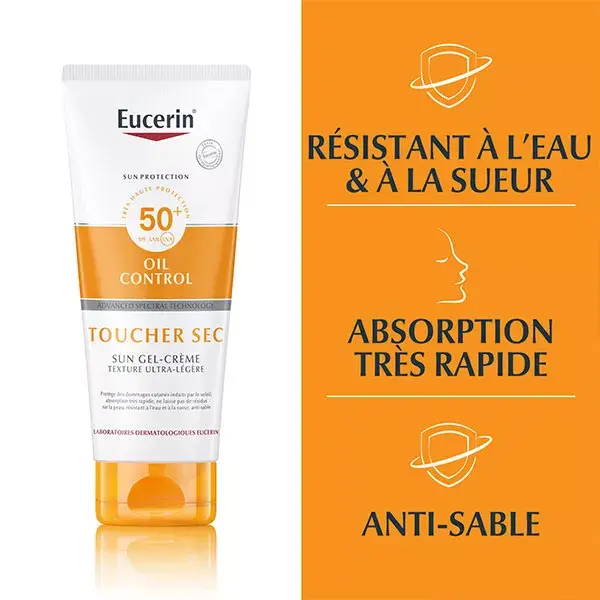 Protetor Solar Eucerin Oil Control Dry Touch FPS 50+ 200ml
