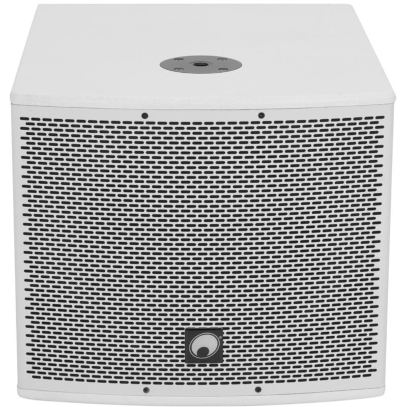 Omnitronic MOLLY-12A actieve subwoofer met DSP 700W (wit)