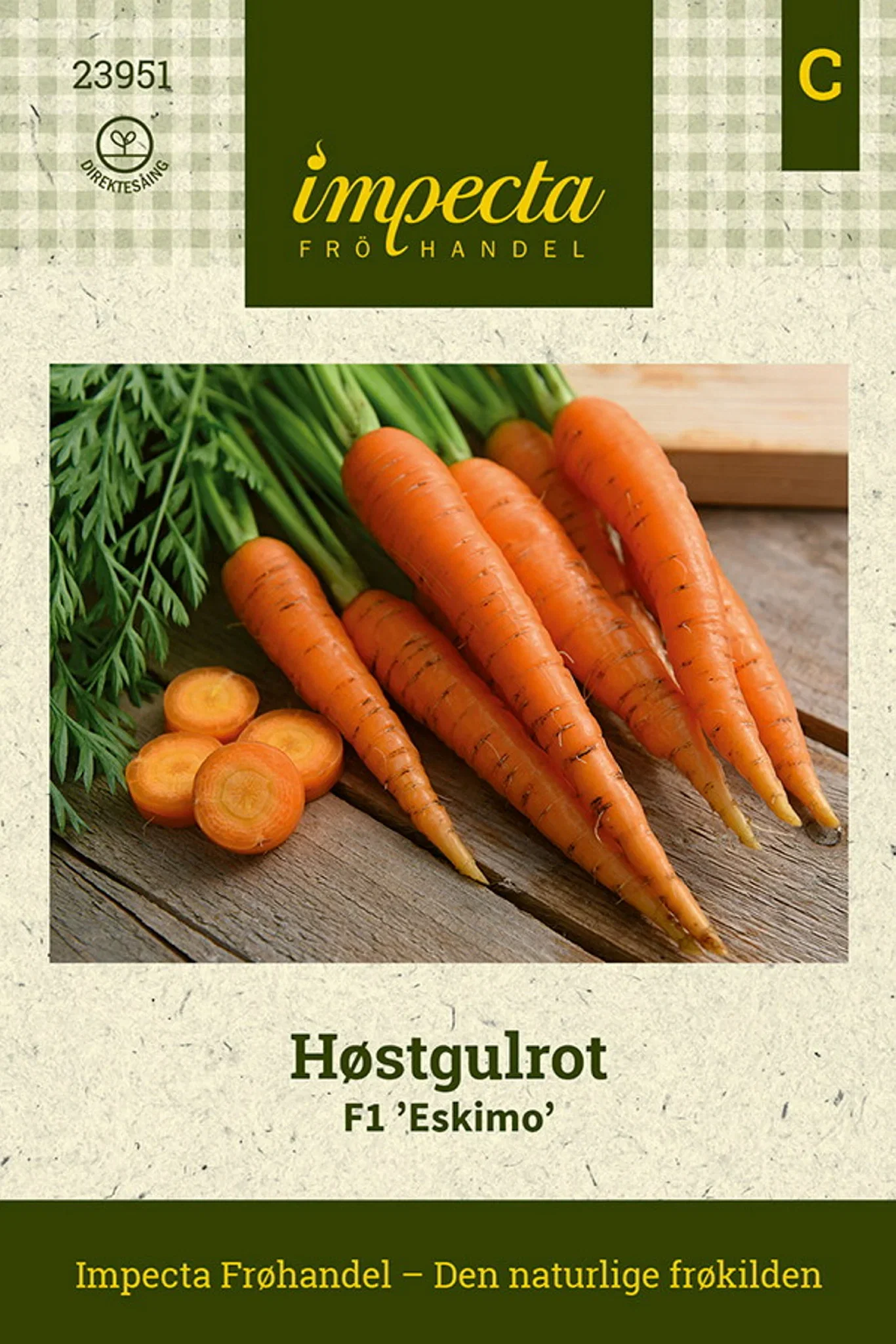 Daucus carota F1 'Eskimo' Høstgulrot F1 'Eskimo'