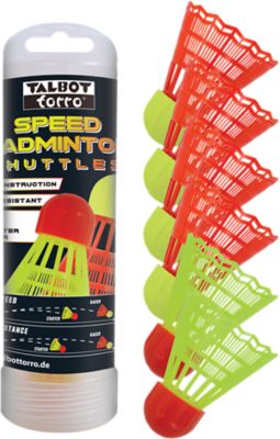 Talbot TorroSpeedbadminton Shuttles - sortiert