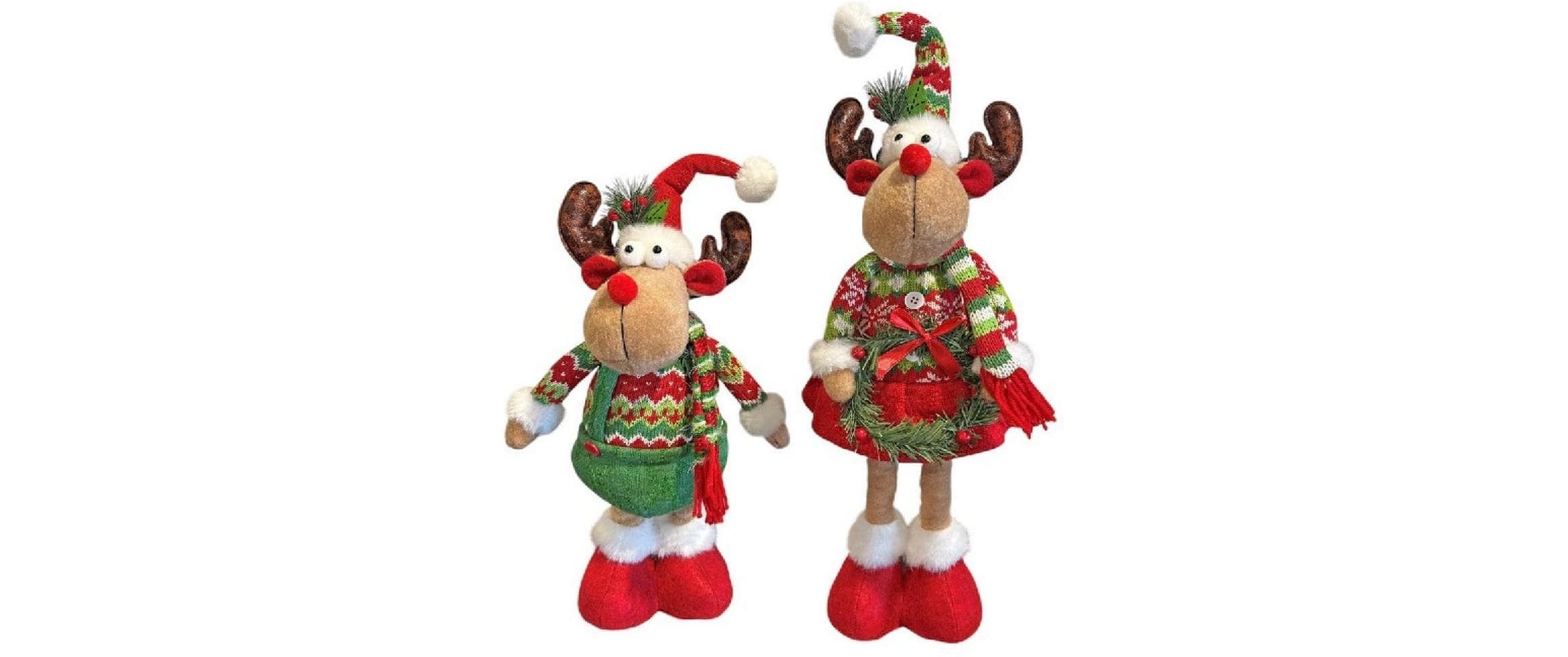Weihnachtsfigur »Dameco Rentier 2-er Set«