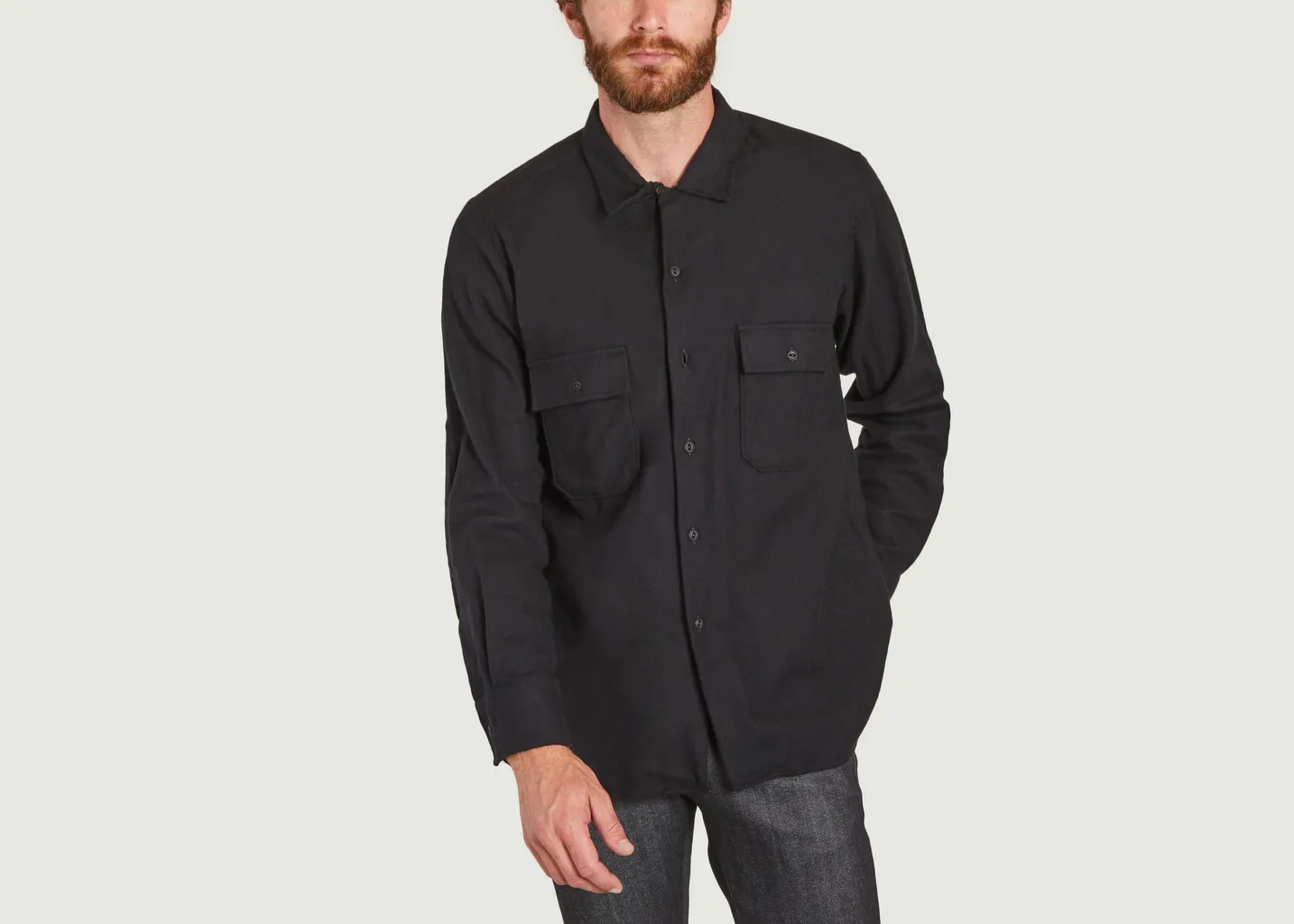 Chemise en coton bio Worker Universal Works