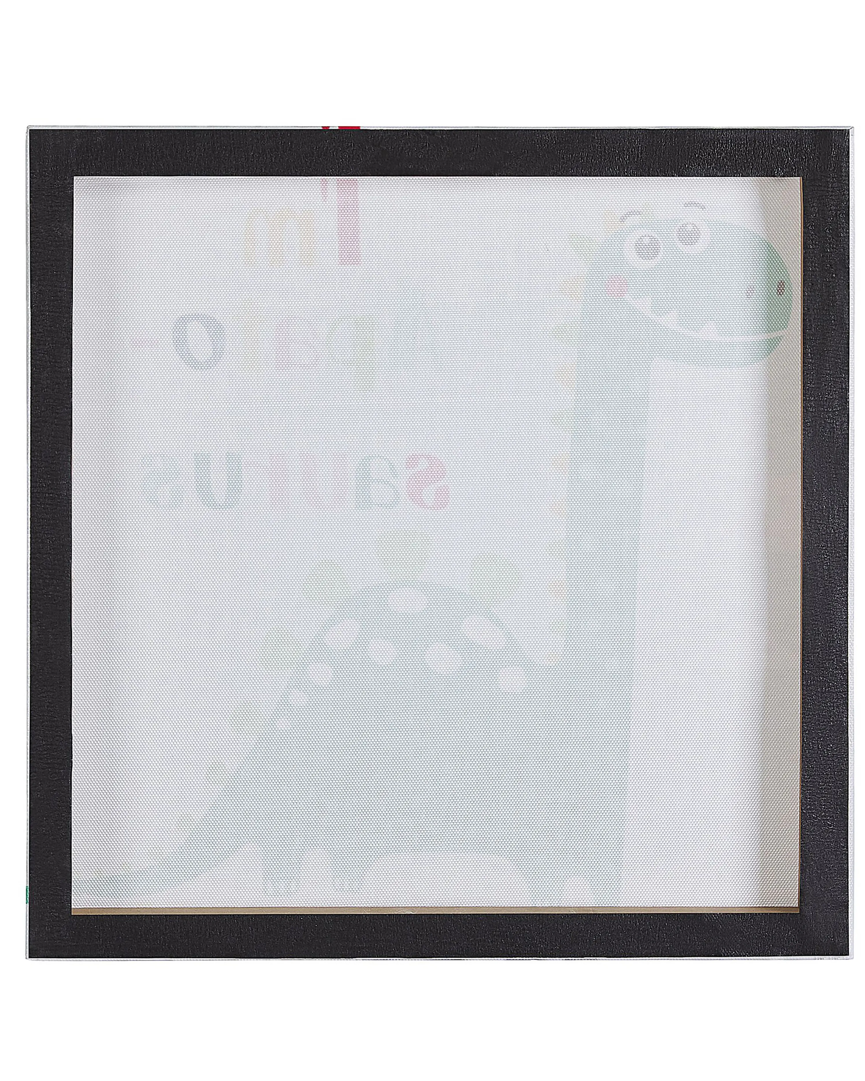 Set van 3 canvassen BINGUI Kids motief 30 x 30 cm Meerkleurig