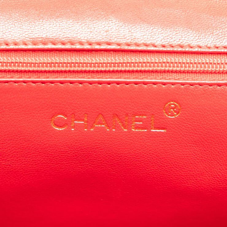 Chanel Vintage Chanel Crossbody Bag Red