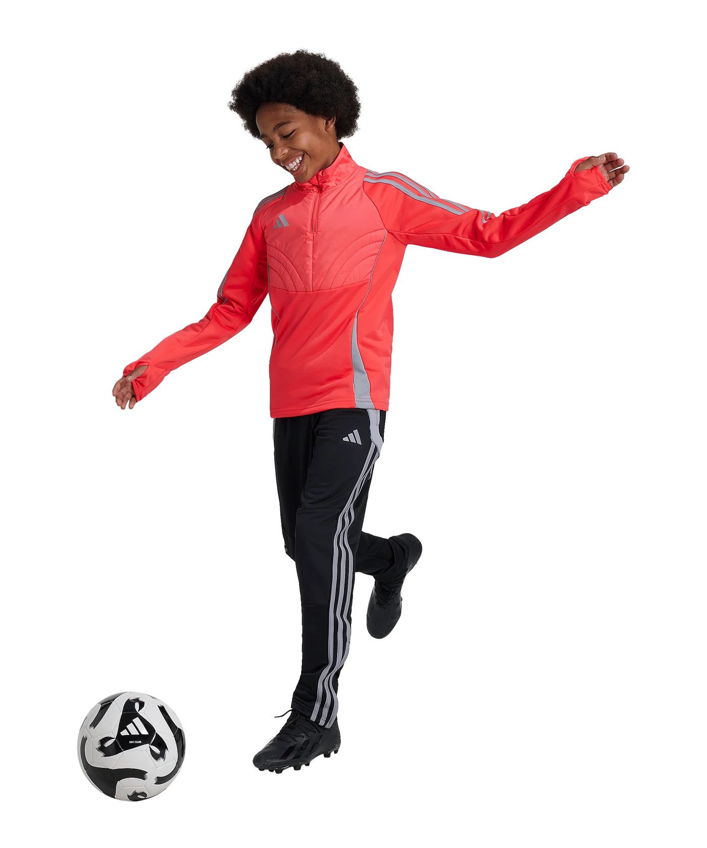 adidas Tiro 24 Trainingsjacke Kids Rot