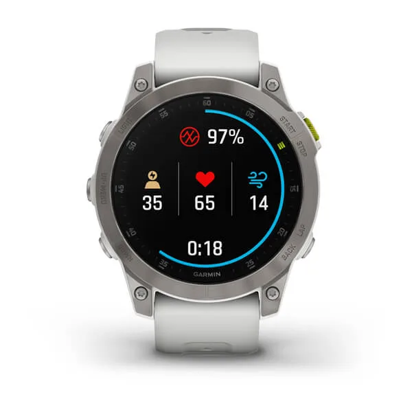 Garmin Epix Generation 2 Sapphire Silver/White
