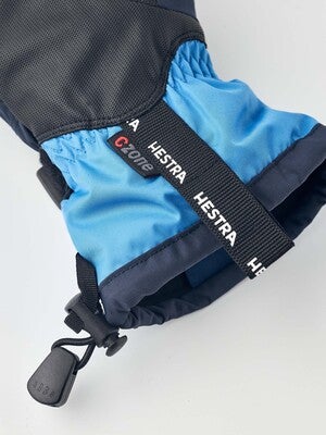 Hestra Gauntlet CZone JR Votter, Dark Navy/Sky Blue
