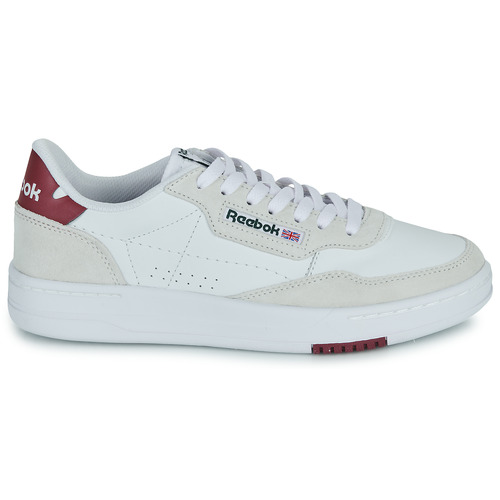 Reebok Classic - COURT PEAK - Blanc / Gris / Bordeaux