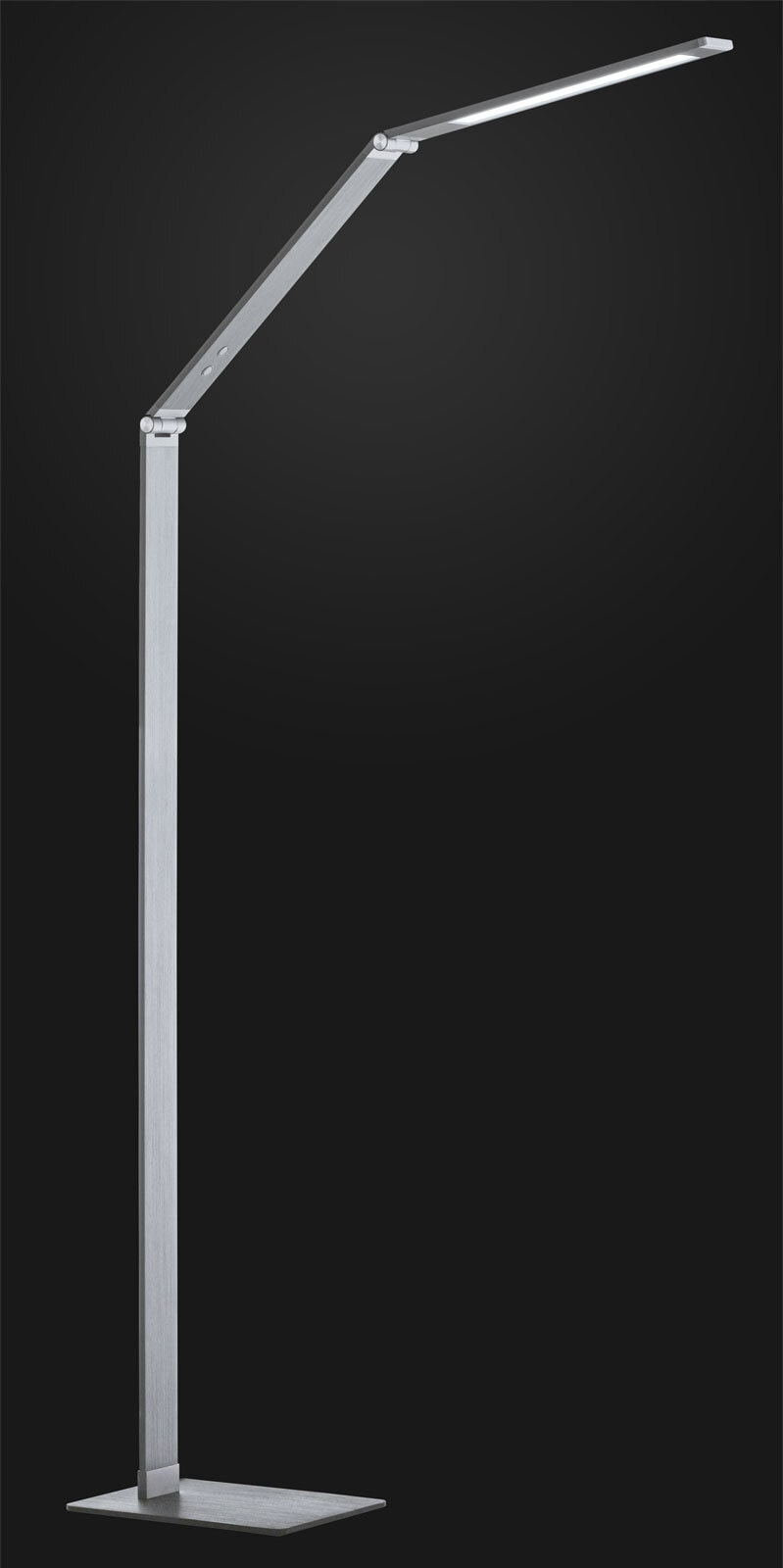 FISCHER & HONSEL CCT LED Stehlampe GERI alufarbig