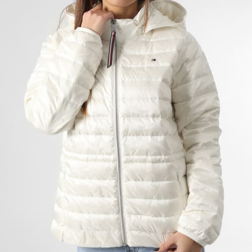 Doudoune Capuche Femme Feminine 7264 Beige Clair
