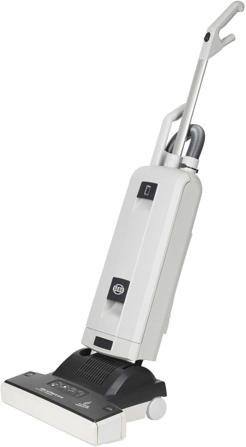 SEBO AUTOMATIC XP 30 Profi-Bürstsauger, grau, Leistung: 890W, 44cm Arbeitsbreite, 13m Aktionsradius., automatische Einstellung Bürsthöhe, wechselbarer Bürstenstreifen, mit Polster- und Fugendüse