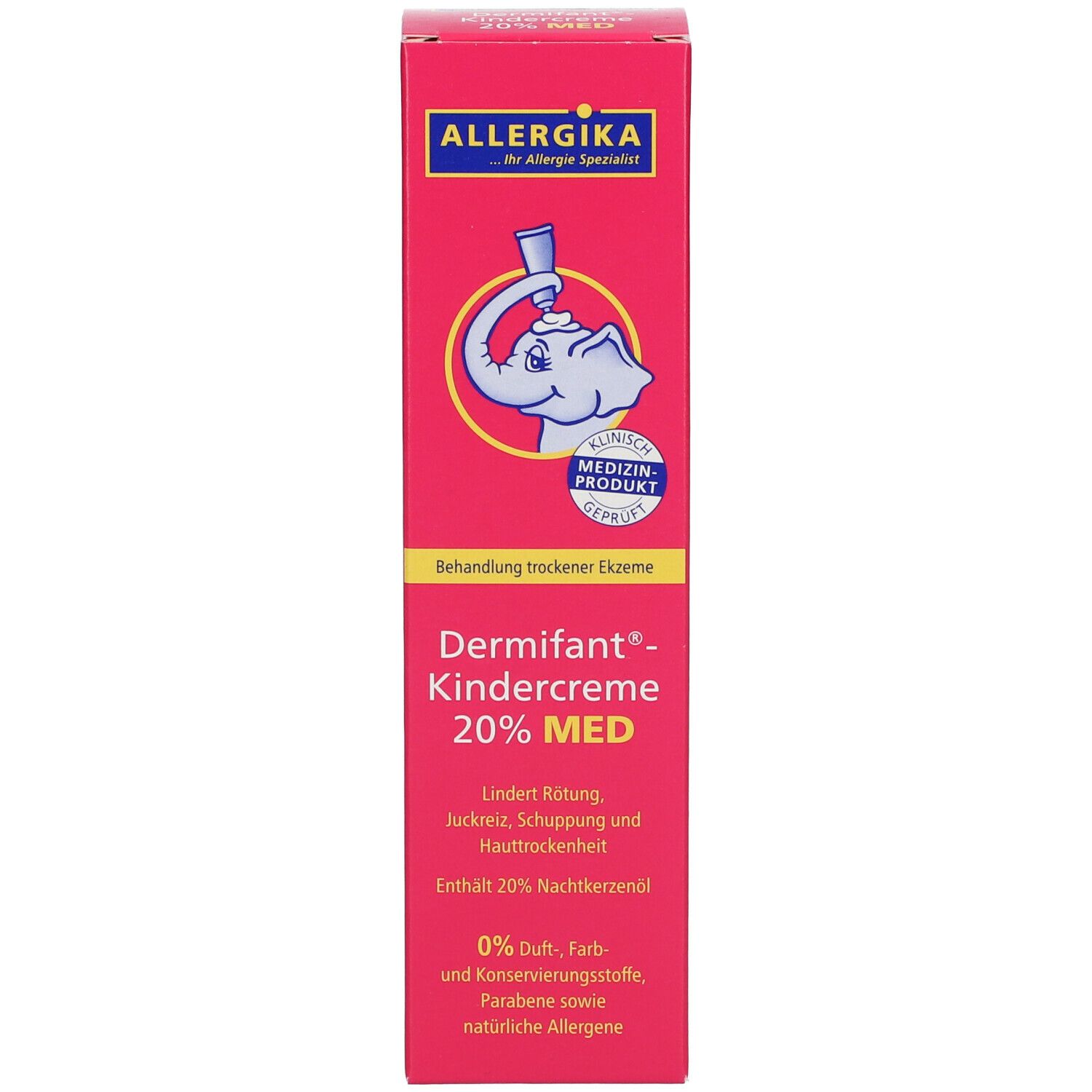 Dermifant® Kindercreme 20% MED - Kortisonfreie Behandlung trockener Ekzeme bei Kindern