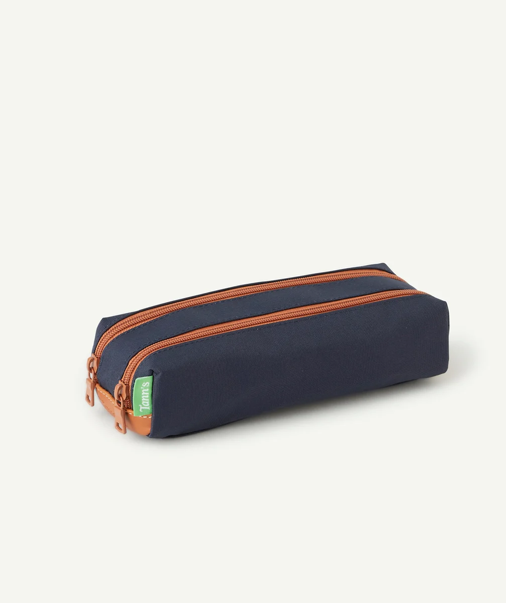TANN'STROUSSE CAMILLE BLEU MARINE ET CAMEL