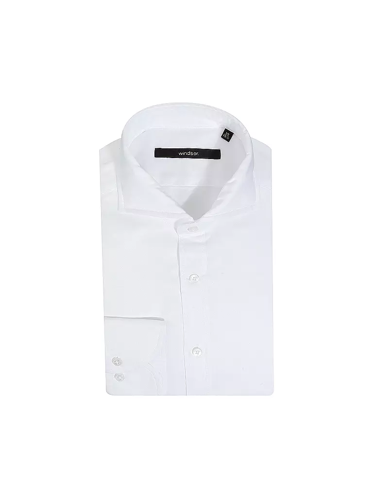 WINDSOR Hemd Slim Fit  weiss