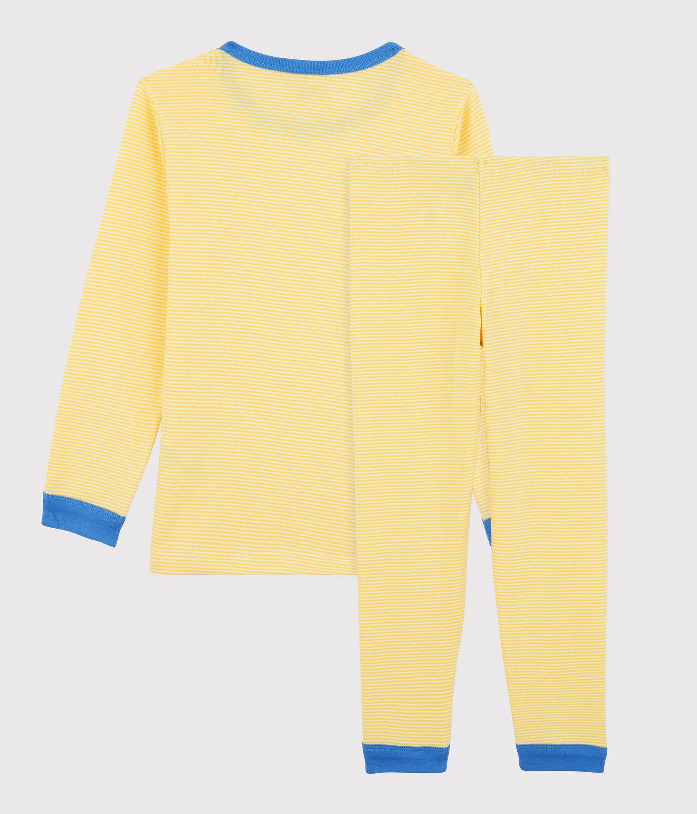 Pyjama rayé milleraies petite fille/petit garçon en coton biologique
