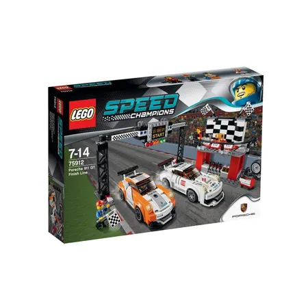 LEGO® Speed Champions 75912 Porsche 911 GT Ziellinie, 551 Teile