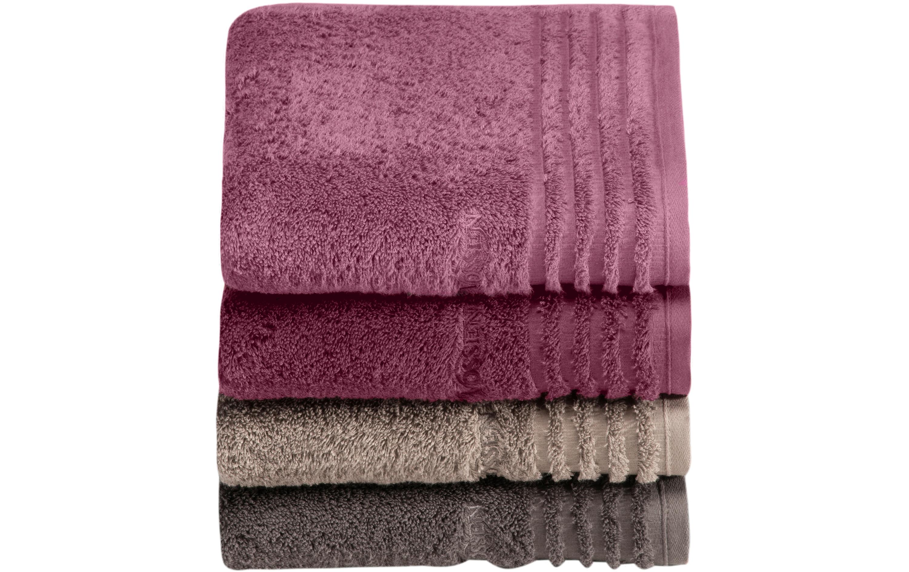 Duschtuch Vienna Style 67 x 140 cm, BlackberryDuschtuch aus supersofter Baumwolle