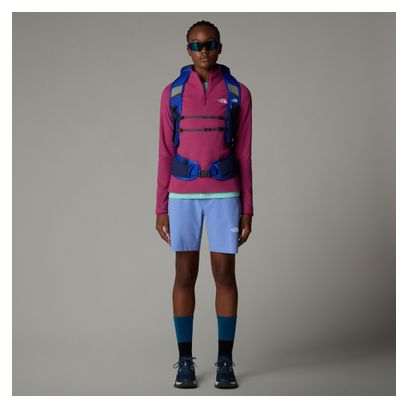 Polaire Femme The North Face 100 Glacier 1/4 Zip Violet