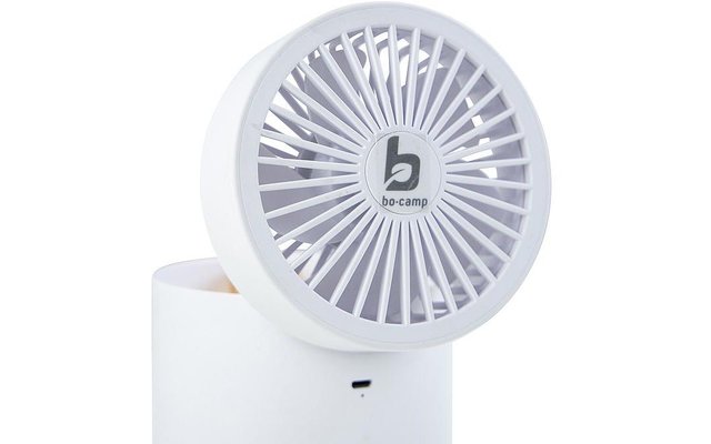 Bo-Camp Ventilator wiederaufladbar weiß