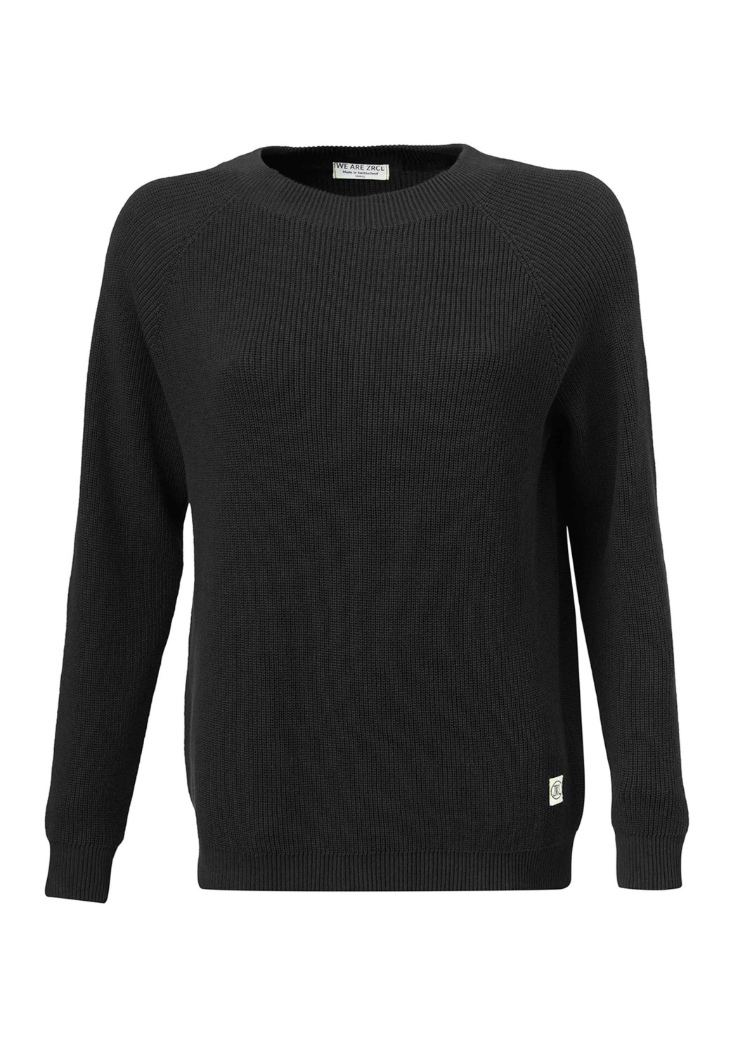 WE ARE ZRCL Damen-Strickpullover Alma Swiss Edition Black
