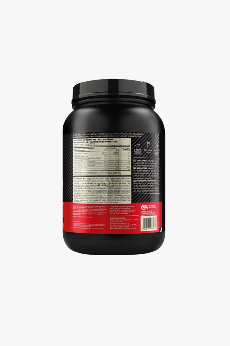 Optimum Nutrition Whey Gold Standard Chocolate 899 g Proteinpulver