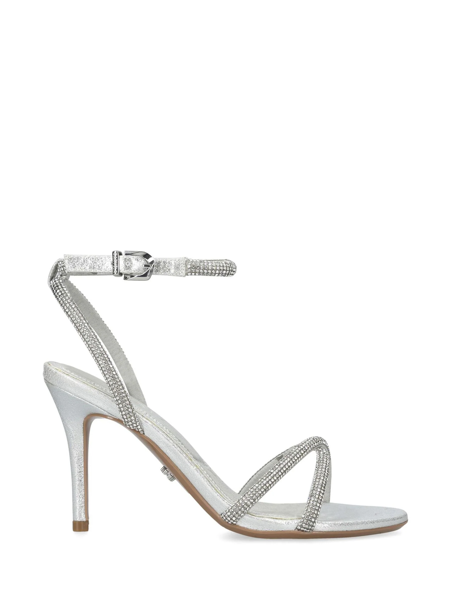 Zilver - Carvela Stargaze sandalen
