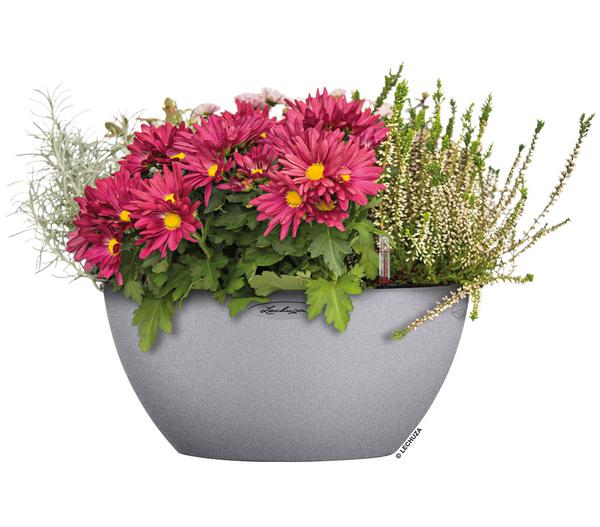 LECHUZA® Kunststoff-Schale 'Cubeto Stone',