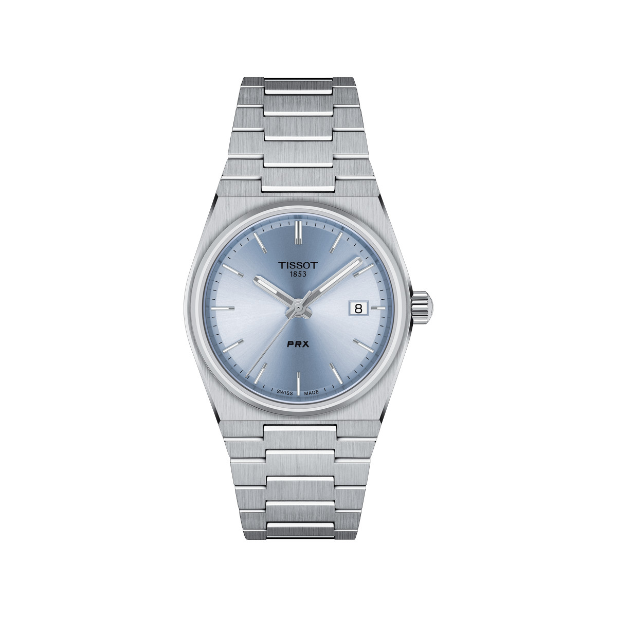 Montre TISSOT mixte bracelet acier gris