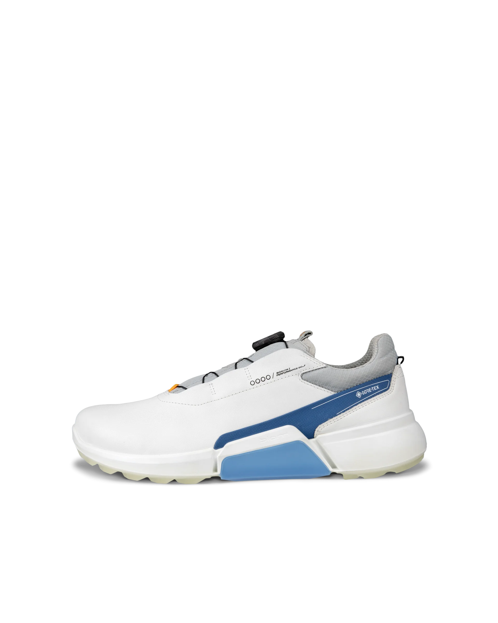 ECCO M GOLF BIOM H4 Herren Golfschuh aus Leder mit Gore-Tex Weiß