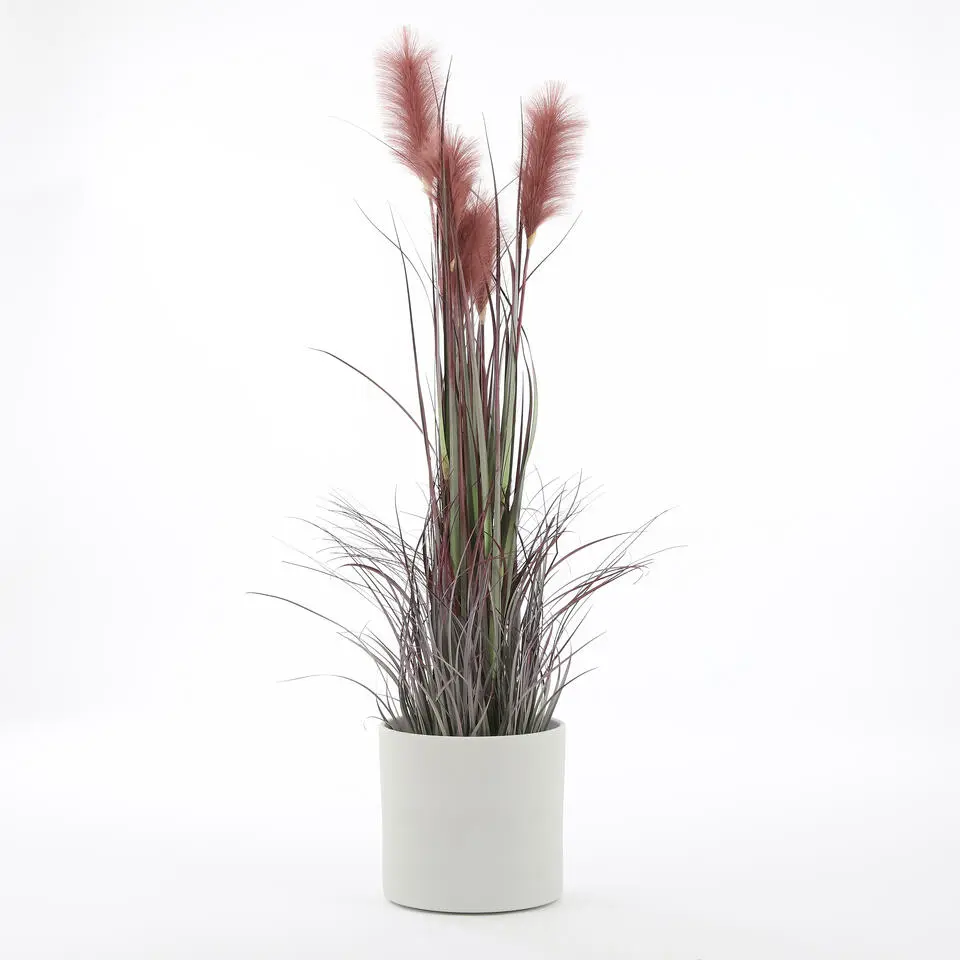 Mica Decorations Era Bloempot - H31 x Ø32,5 cm - Lichtgrijs
