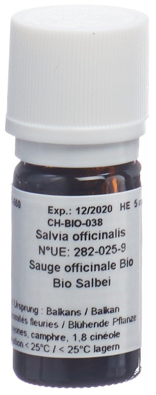 Aromasan Salbei<br>5 ml, Ätherisches Öl, Bio