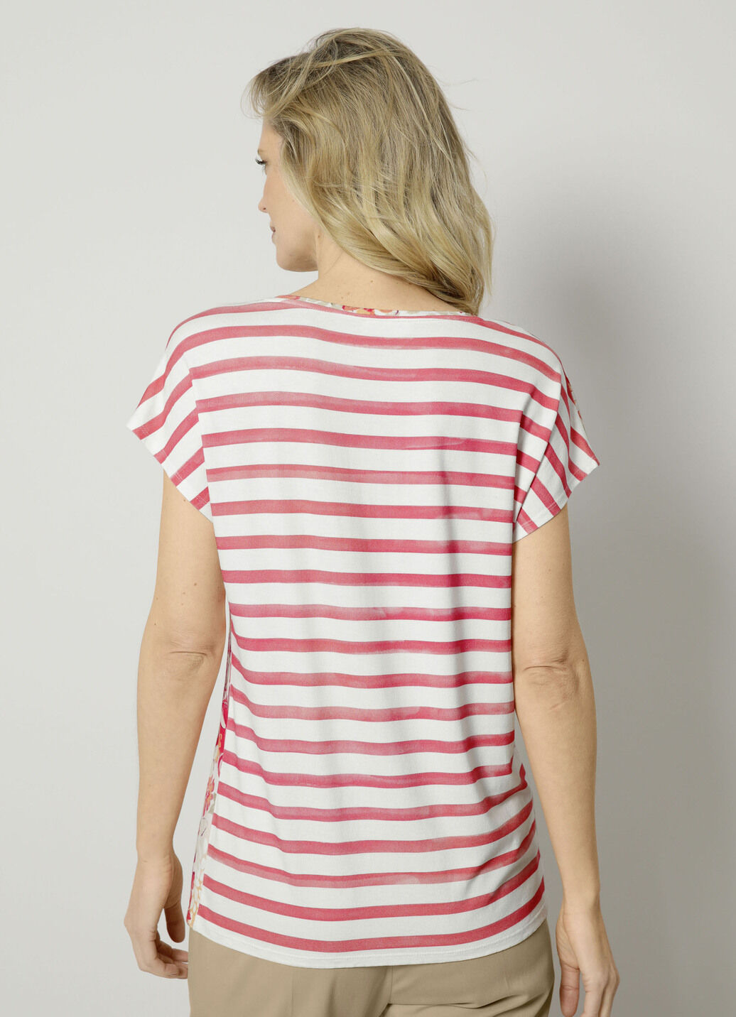 Shirt mit farbenfrohem Mustermix
