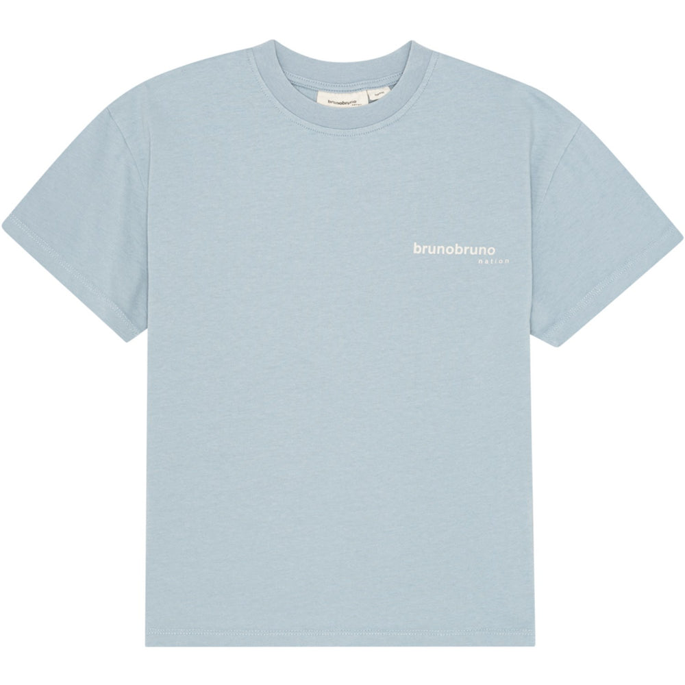 Køb brunobruno nation Dusty Blue Skateboard Nanna T-Shirt