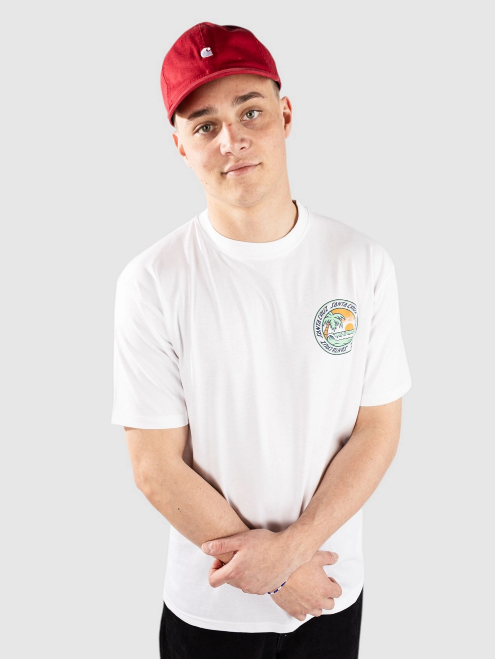 Santa Cruz Paradise Break T-Shirt white