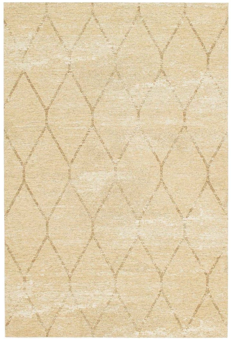 Vloerkleed Fossil Sand Lozenge
