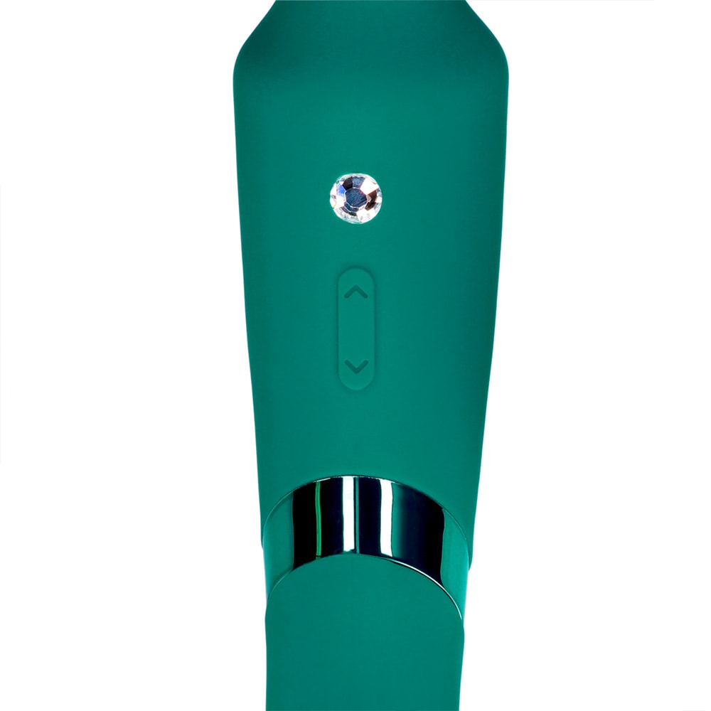 Vibromasseur double embouts - 20 modes - Vert