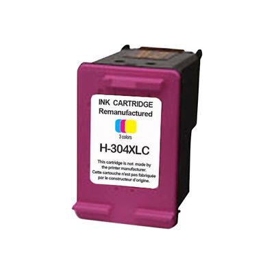 Cartouche compatible HP 304XL - cyan, magenta, jaune - Uprint