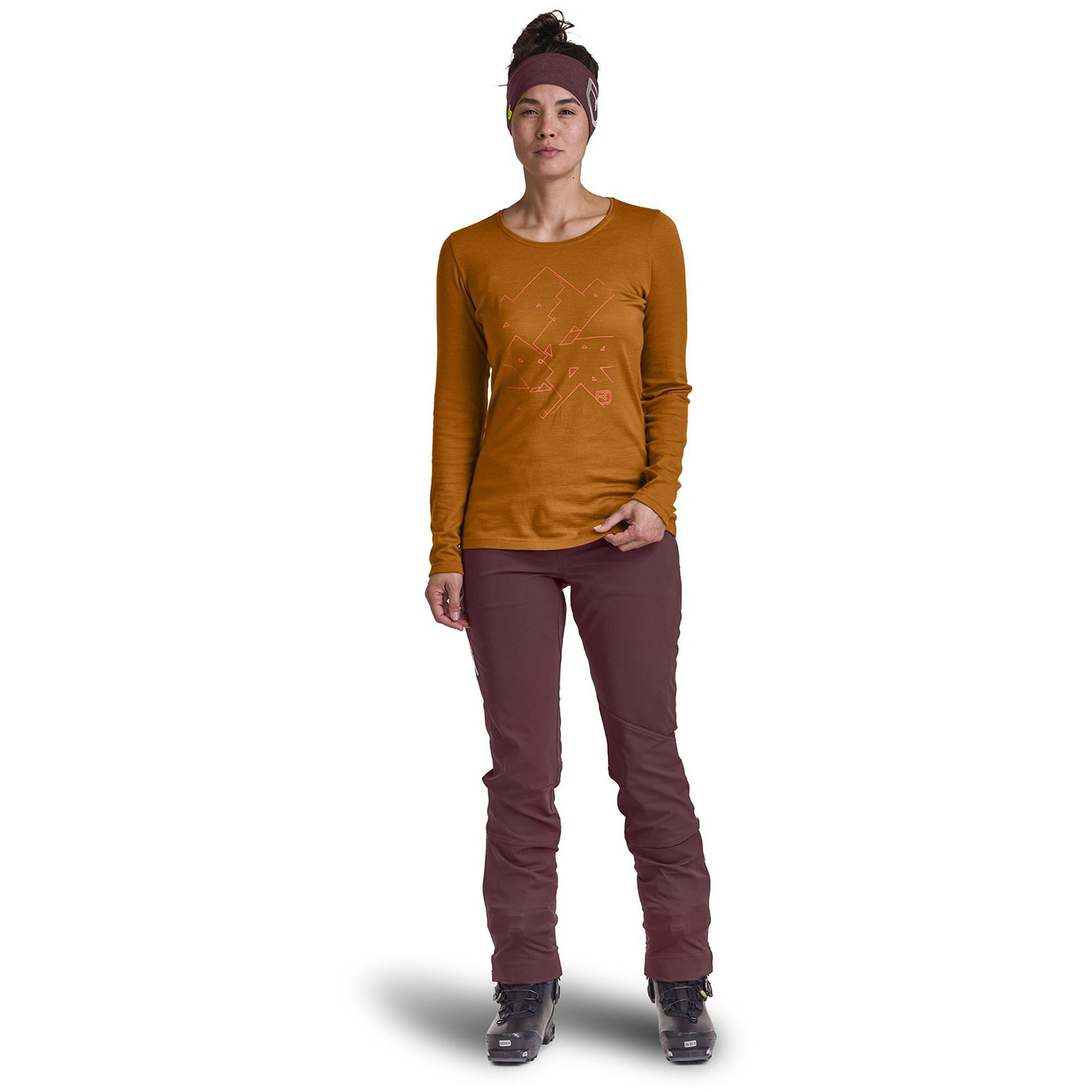 Ortovox185 Merino Tangram LS W