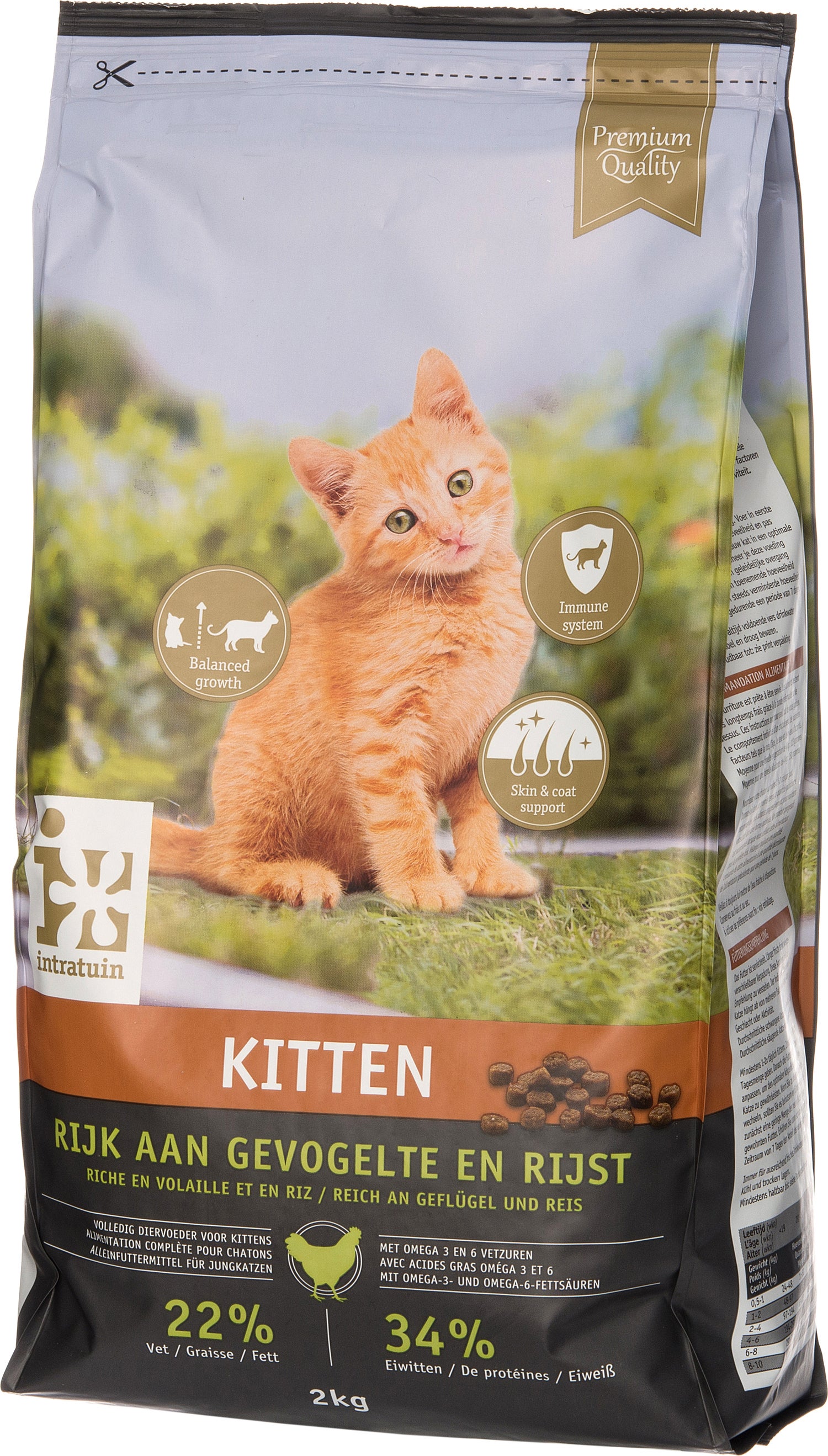 Intratuin Premium kittenvoer 2 kg