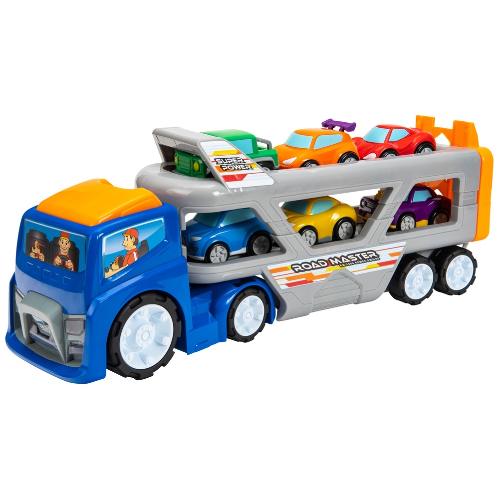Big Steps Vroom Super Car Transporter