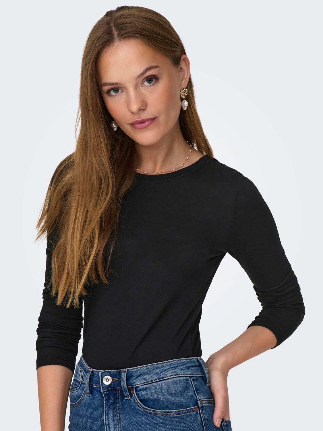 JDYSUMA Top Black