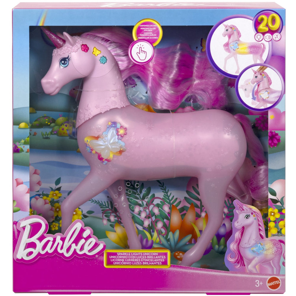 Køb Barbie® Enhjørning Med Lys Og Lyde
