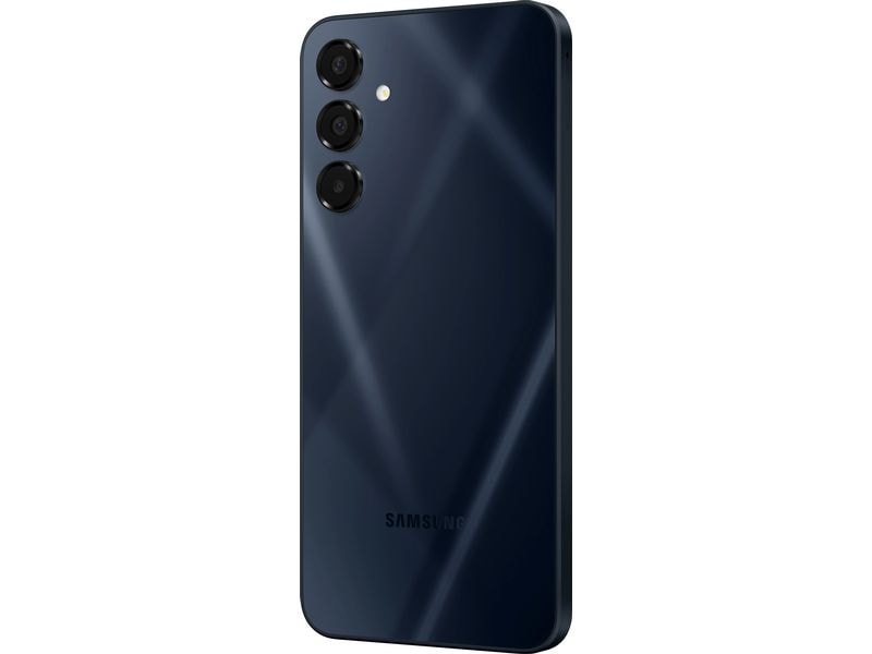 Samsung Galaxy A16 5G 128 GB Blue Black Preiswertes Android-Smartphone mit Triple-Kamera