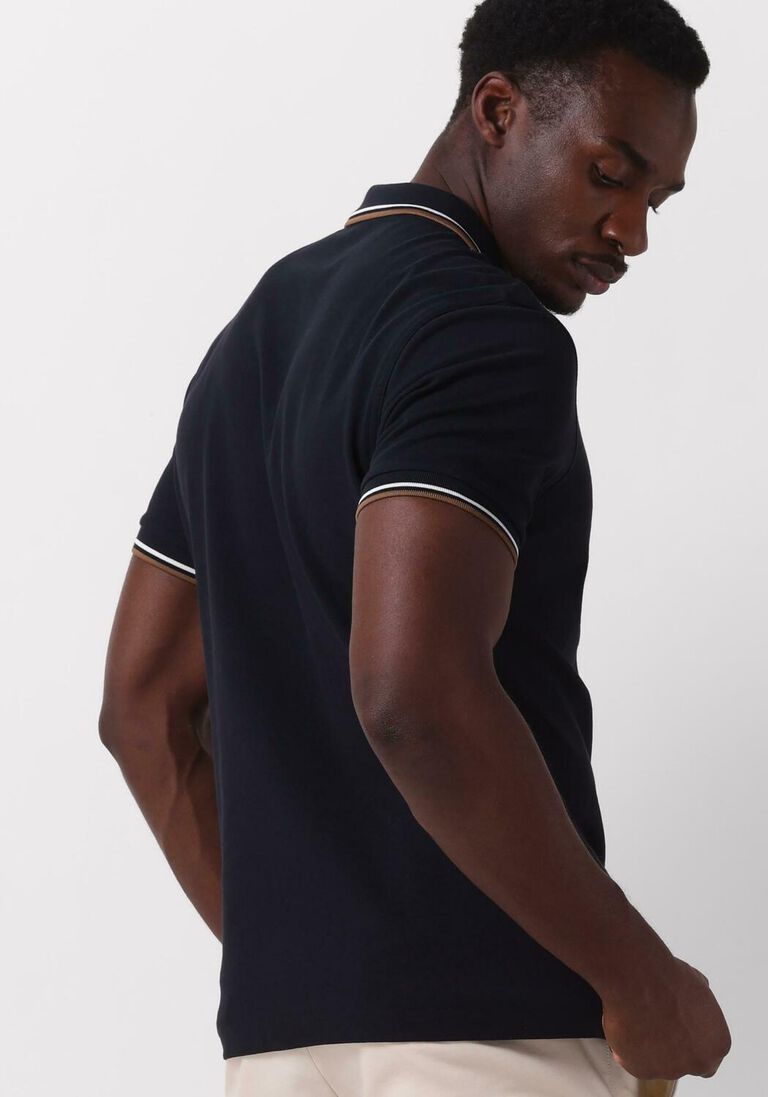 FRED PERRY donkerblauwe fred perry polo the twin tipped fred perry shirt