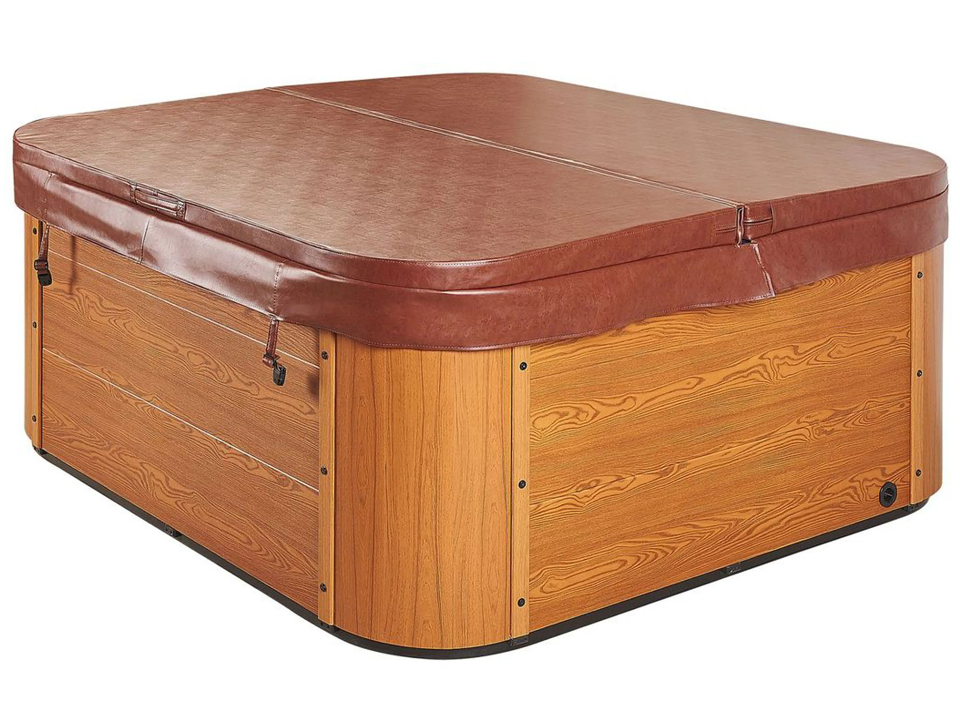 Buiten hottub met LED TULAROSA Blauw