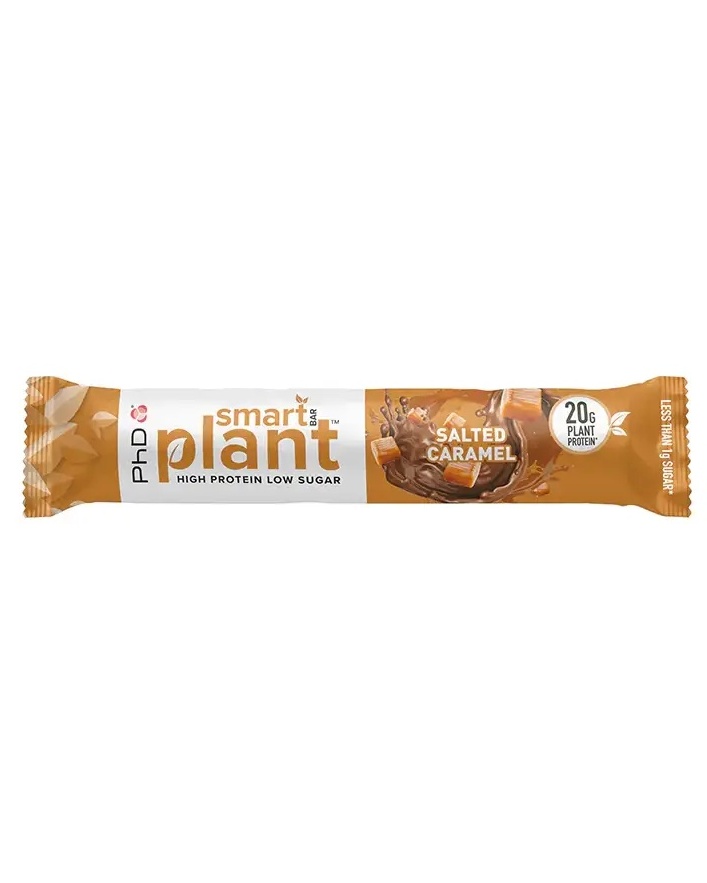 PhD Smart Plant Bar Salted Caramel 12x64g