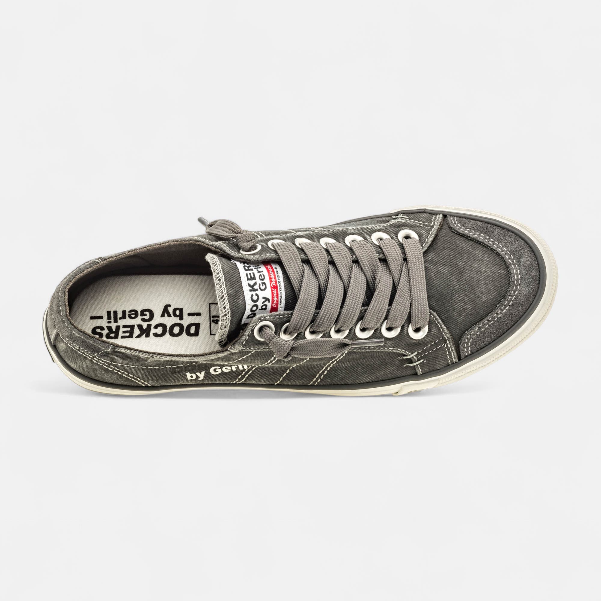 Baskets en toile Homme anthracite